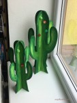 Drevené kaktusy