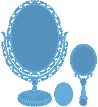 Vyřezávací šablony / Vintage mirror