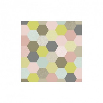 Napkin / Big Hexagon / 1pc