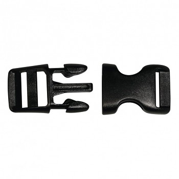 plastic - clasp, 2.8x1.5cm / 2pcs