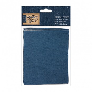 Denim Sheet (6pk) 12x15cm