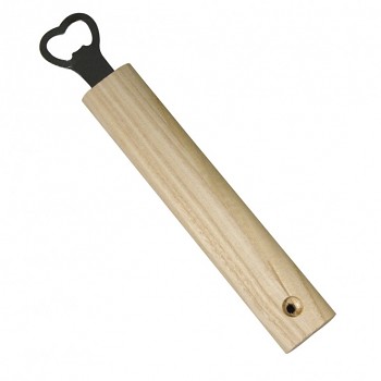 Bottle opener with wooden handle / 20x3cm