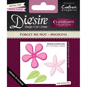 Die'sire Classiques - 3D Flower - Forget Me Not