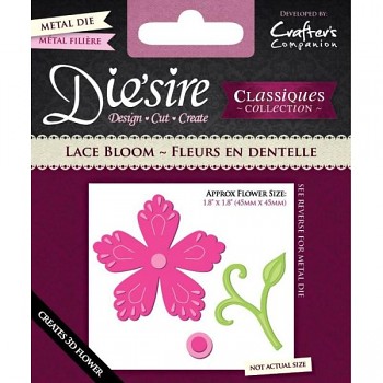 Die'sire Classiques - 3D Flower - Lace Bloom