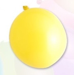 Ballon standard 30cm, 2,8g / 10St. / gelb