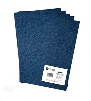 Textile Felt 2mm / A4 / navy / 1pc