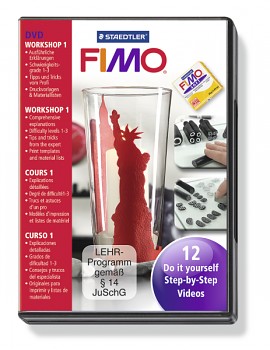 Fimo DVD - 12 návodů krok za krokem