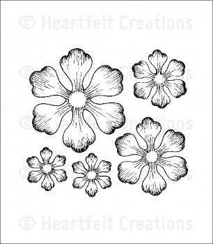 Cling Stamp Set / Arianna Blooms