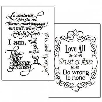 Transfer paper A4 / 2pcs / Artistic Writing