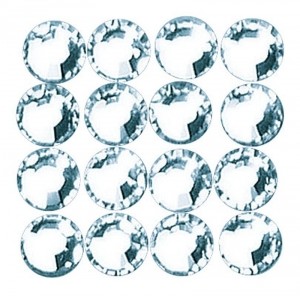 Iron-on kryształkami Swarovski kryształ / 4mm / 20szt