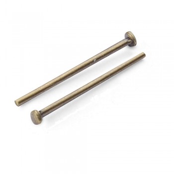 Headpins / 20pcs / 20mm / antique bronze