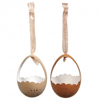 Plastic Hanger eggs opening ø 5,5cm / 5,5cm / 2pcs