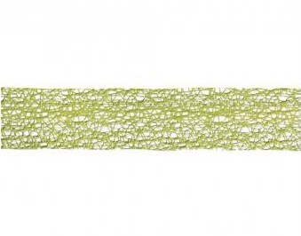 Deco ribbon net 40mm / 1m / May-green