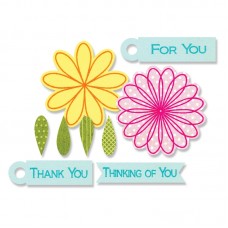 Framelits Die set stamp 10pk Flowers&Tags