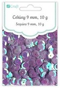 Sequins / 10g / lilac