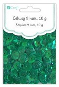 Sequins / 10g / green