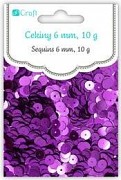 CEKINY / 10 g / metallic violet