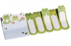 Memo sticker: Frogs / samolepiace štítky