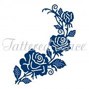 Die - Tattered Lace Rose Bunch