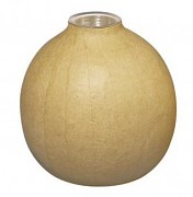 Pappmaché Vase m. Alueinsatz / 10,5 x 10 cm
