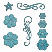 Spellbinders Die - Cinch and Go Flowers