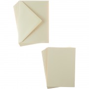 A6 Cards and Envelopes (10pcs) - Natural