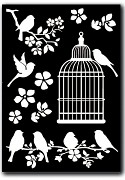 Decotransfer A5 / Cage and Birds