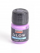 Pentart acrylic paint glow in the dark 30ml / purple