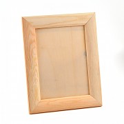 Wooden frame, rounded / 16x21cm