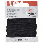 Schmuckkordel / 1mm / 20m / dunkelblau