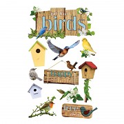 Sticker - 3D / Birds