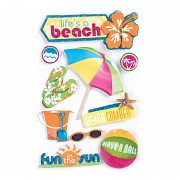 Sticker - 3D / Lifes A Beach