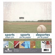 Sports Paper Pad 12x12 inch 