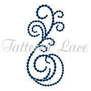 Vyrezávacia šablóna / Tattered Lace Pearl Flourish 7 
