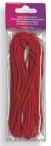 Leather-like cord / 3 mm / red / 5m