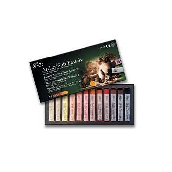 Artist's Soft Pastels Earth tones HQ 12ks