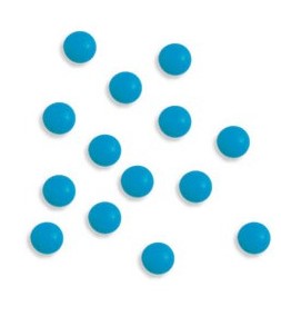 Brads 5mm x 50pcs / turquoise