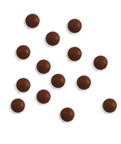 Paper fasteners 5mm x 50St. / chocolate