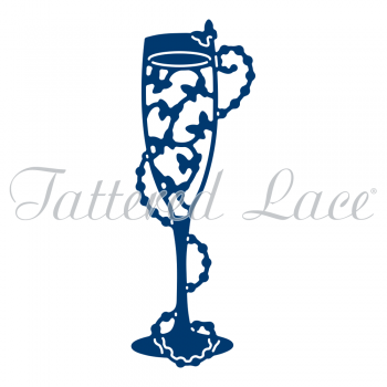 Tattered Lace Champagne Butterflies