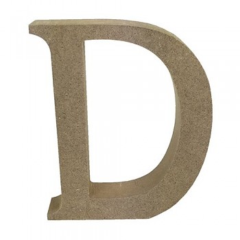 MDF Shape - D / 12cm