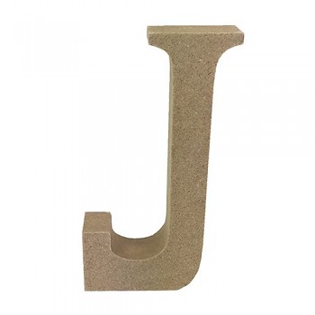 MDF písmeno J / 12cm