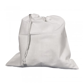 Shoe bag, white / 32x35cm