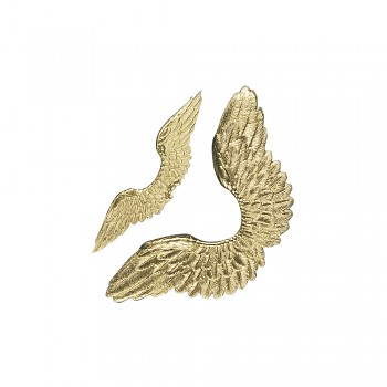 Angel´s wings, golden / 4pcs