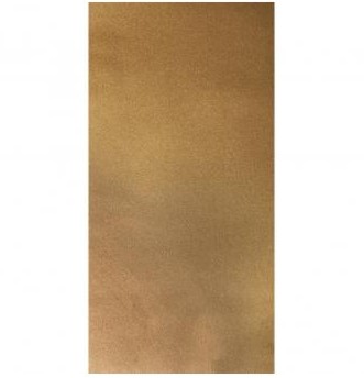 Wax foil for decorations / 20x10 cm / 2pcs / gold