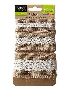 Jute ribbons / natur / 3x1m