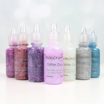 Glitter Glue 20ml / Lavender