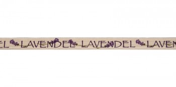 Baumwollband Lavender 15mm / 1m 