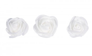 Rose flowers / 2,5cm / 9ks
