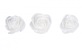 Rose flowers, 2.5cm / 9pcs