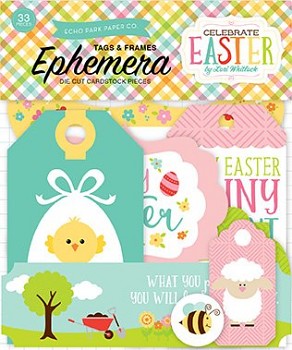 Celebrate Easter Frames & Tags Ephemera